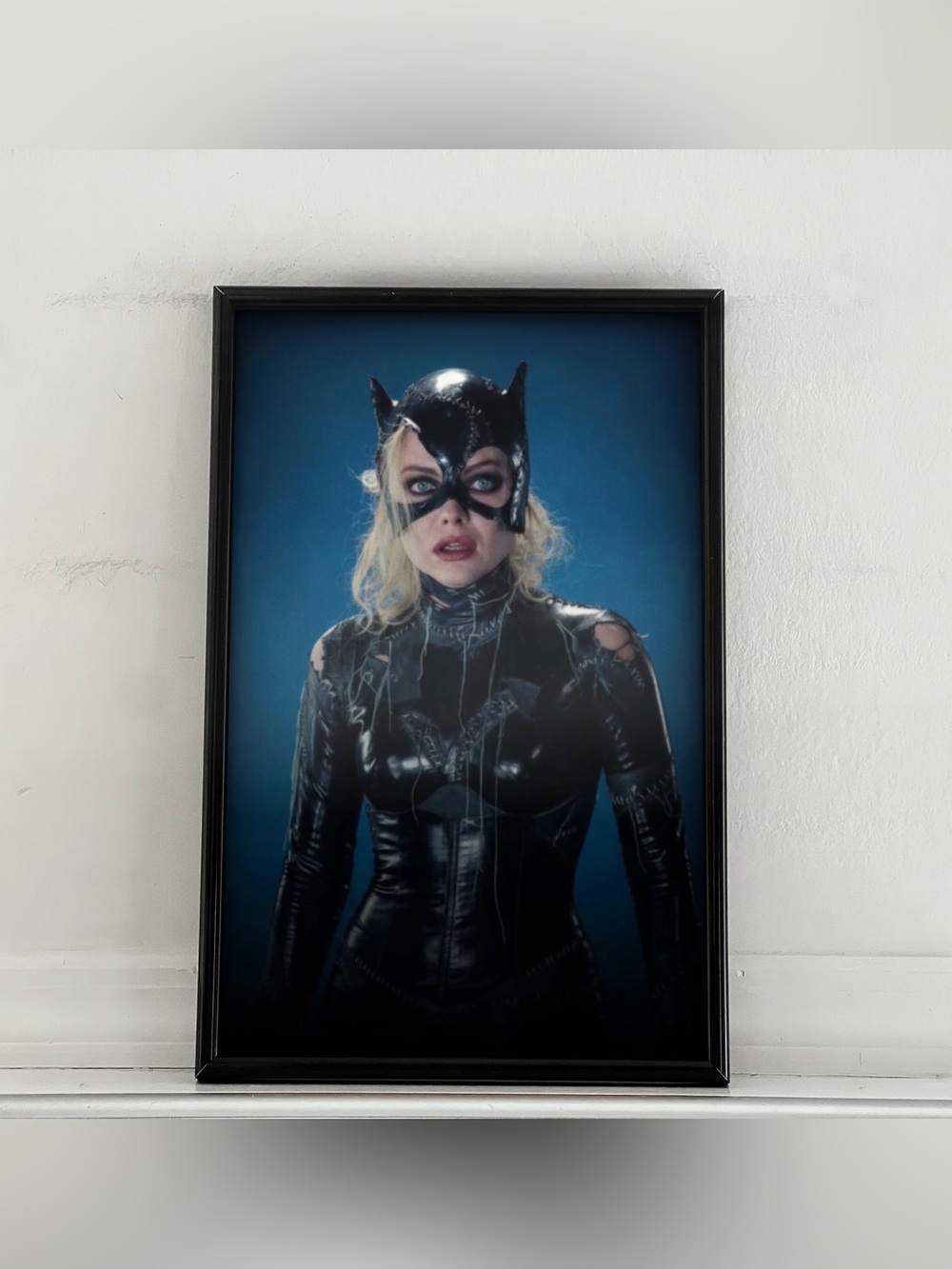 Michelle Pfeiffer Catwoman Art Poster